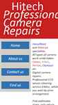 Mobile Screenshot of hitechcamerarepairs.co.uk